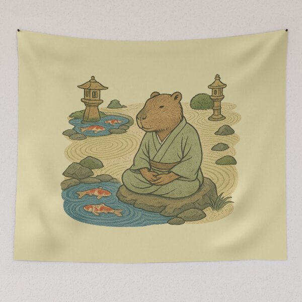 Item preview, Capybara Zen designed and sold by Capybarastore_77.