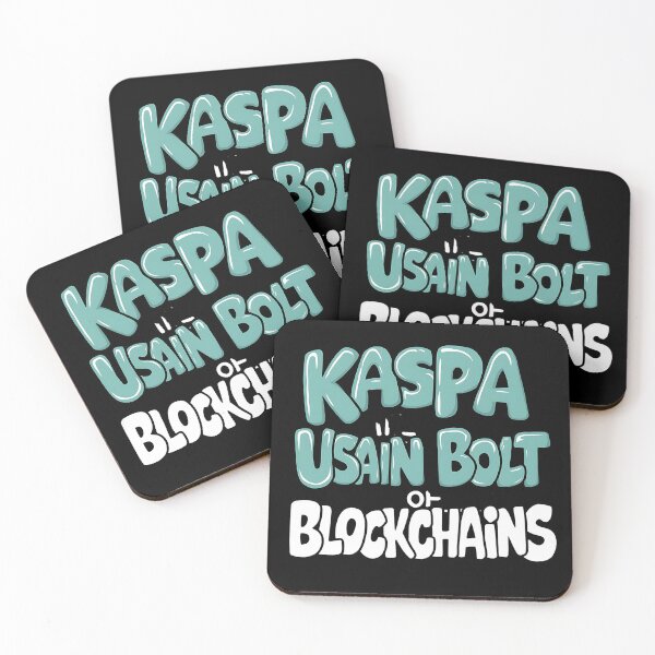Item preview, Kaspa Runs On Reality, Not Narratives designed and sold by RadDeck.