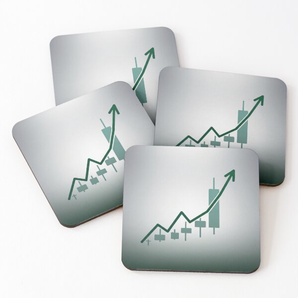 Item preview, Rising Arrows – Minimalist Trading Chart Illustration	 designed and sold by VariedViews.