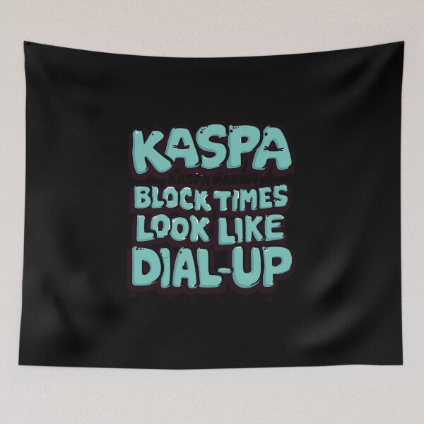 Item preview, No Insiders. No ICO. Just Kaspa. designed and sold by RadDeck.