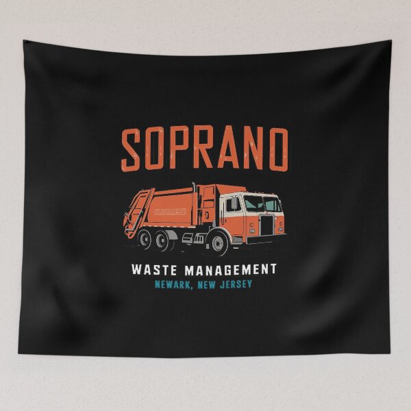 Item preview, Soprano Waste Management Newark New Jersey designed and sold by MAKOPOKOShop.
