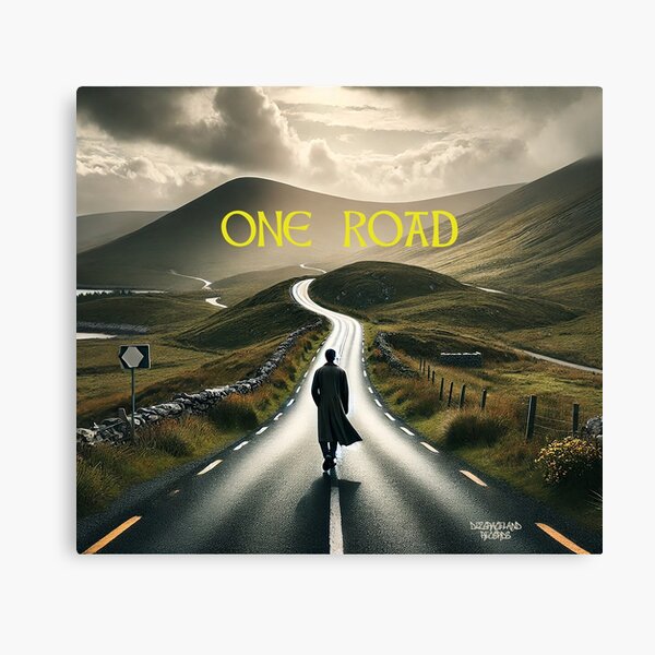 Item preview, One Road designed and sold by Dizgraceland.