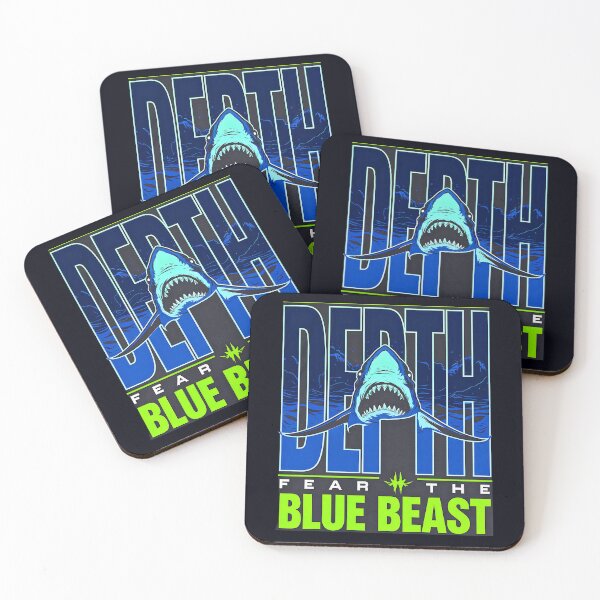 Item preview, Fear the Blue Beast – Deep Sea Predator Power designed and sold by Taans-Creation.