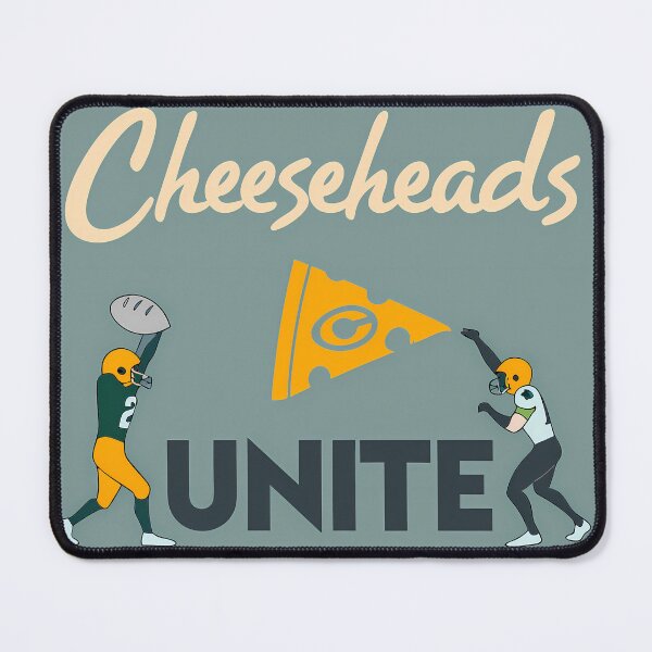 Item preview, Cheeseheads Unite: Passionate Football Community designed and sold by ART ATTACK ZONE.