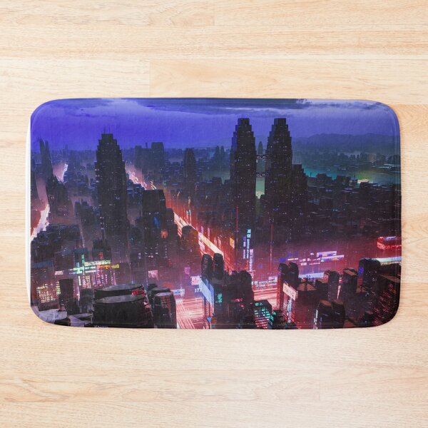 Item preview, Future City of Interwoven Lights designed and sold by AlexSuiArt.