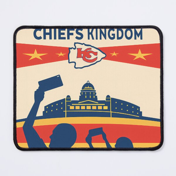 Item preview, Chiefs Kingdom: Celebrating Team Pride and Unity designed and sold by ART ATTACK ZONE.