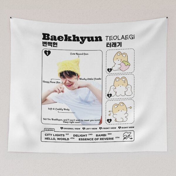 Item preview, BAEKHYUN AND TEOLAEGI REVERIE designed and sold by velvetmoonlab.