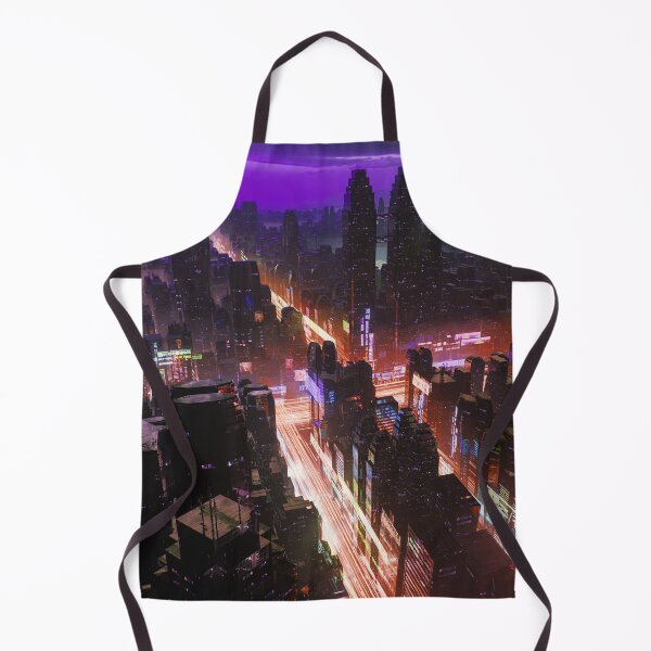 Item preview, Future City of Interwoven Lights designed and sold by AlexSuiArt.