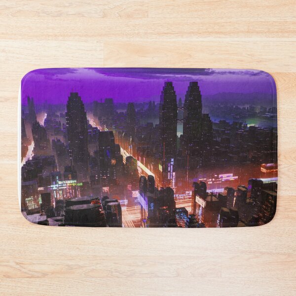 Item preview, Future City of Interwoven Lights designed and sold by AlexSuiArt.