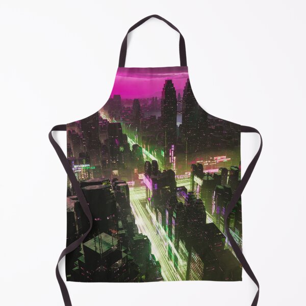 Item preview, Future City of Interwoven Lights designed and sold by AlexSuiArt.