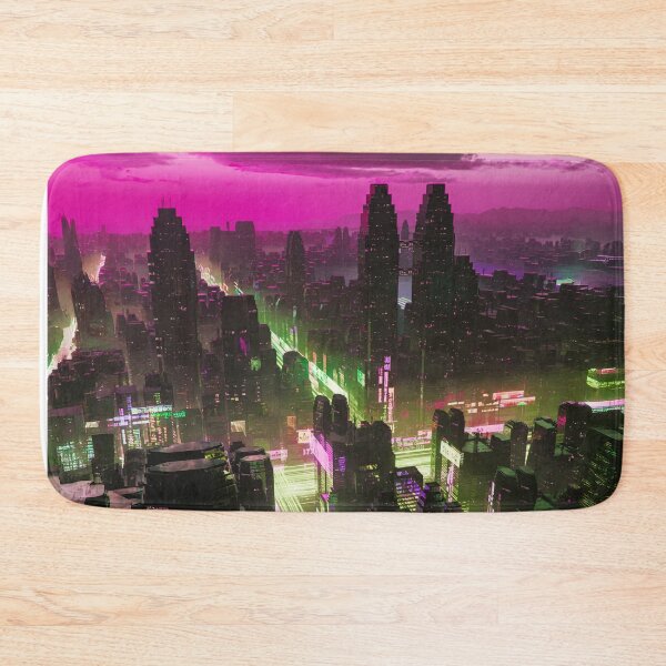Item preview, Future City of Interwoven Lights designed and sold by AlexSuiArt.
