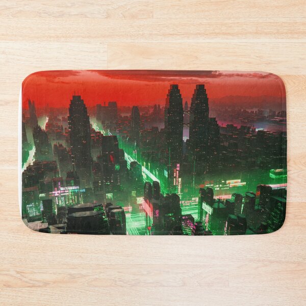 Item preview, Future City of Interwoven Lights designed and sold by AlexSuiArt.