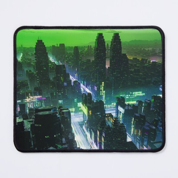 Item preview, Future City of Interwoven Lights designed and sold by AlexSuiArt.
