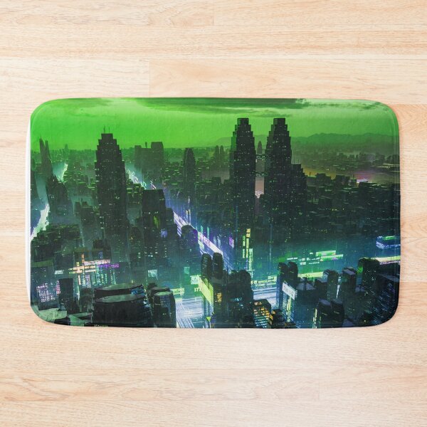 Item preview, Future City of Interwoven Lights designed and sold by AlexSuiArt.