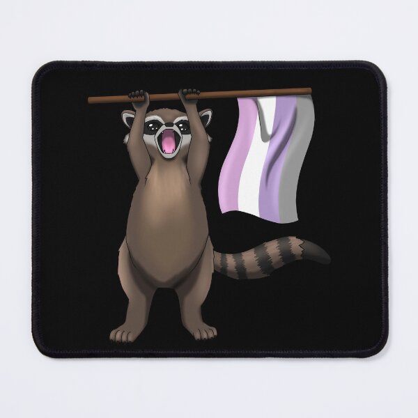 Item preview, Raccoon Pride Thief - Cupiosexual designed and sold by StaticKlingShop.