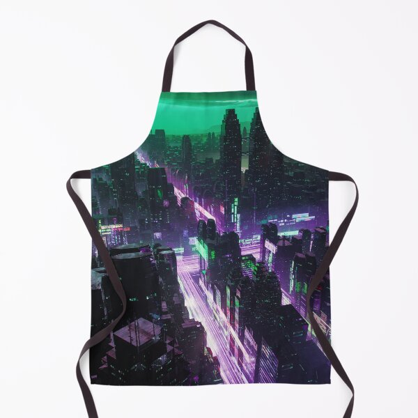 Item preview, Future City of Interwoven Lights designed and sold by AlexSuiArt.