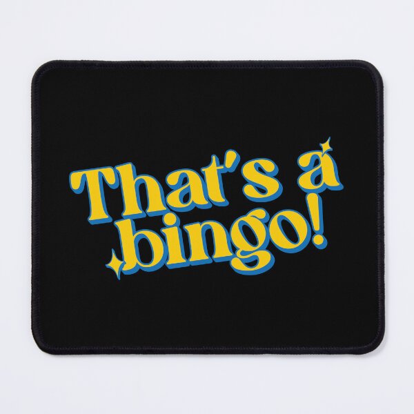Item preview, That's a Bingo! – Retro Typography Quote designed and sold by Scaryzz.