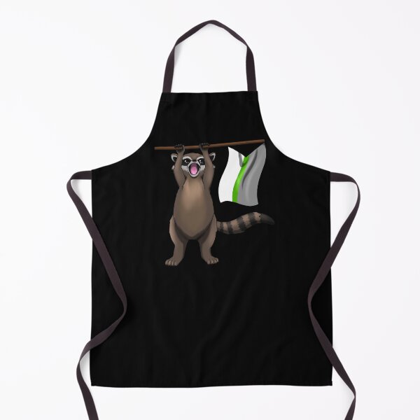 Item preview, Raccoon Pride Thief - Demiromantic designed and sold by StaticKlingShop.