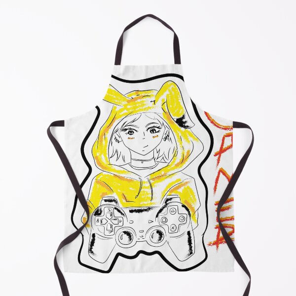 Item preview, Yellow Hoodie Gamer designed and sold by Duh-Artes.