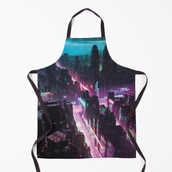 Item preview, Future City of Interwoven Lights designed and sold by AlexSuiArt.