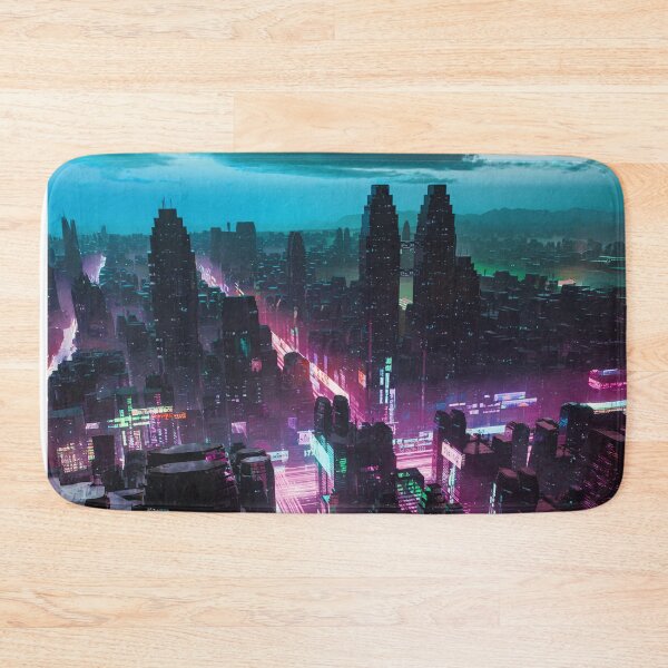 Item preview, Future City of Interwoven Lights designed and sold by AlexSuiArt.