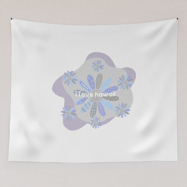 Item preview, "i love hawaii" Chic Flowers designed and sold by YsDesignsHawaii.