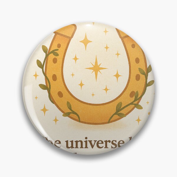 Item preview, Cosmic Resilience – Horseshoe Luck Quote designed and sold by Neovibe Print.