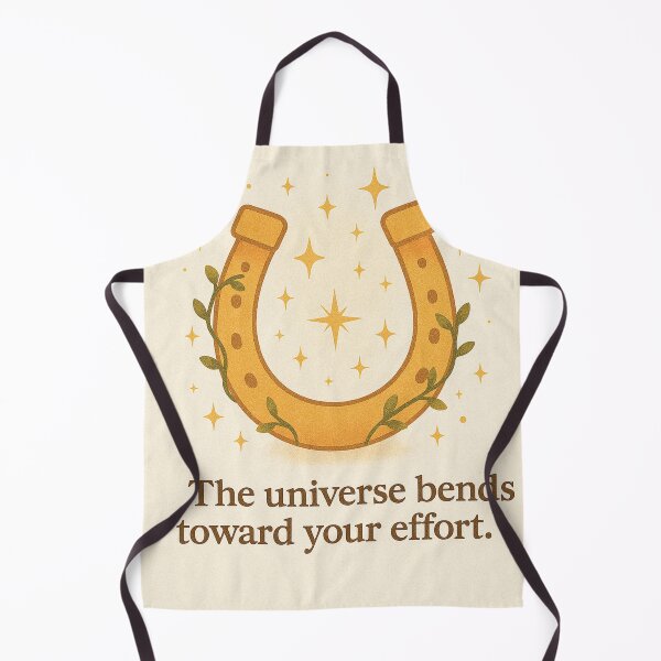 Item preview, Cosmic Resilience – Horseshoe Luck Quote designed and sold by Neovibe Print.