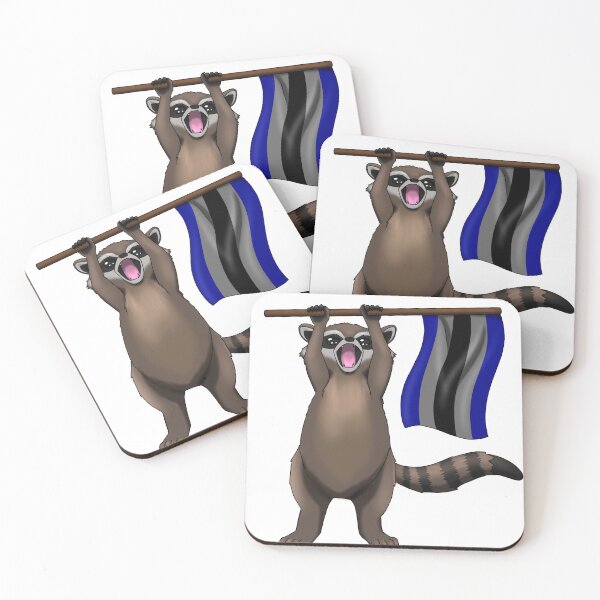 Item preview, Raccoon Pride Thief - Gendervoid designed and sold by StaticKlingShop.