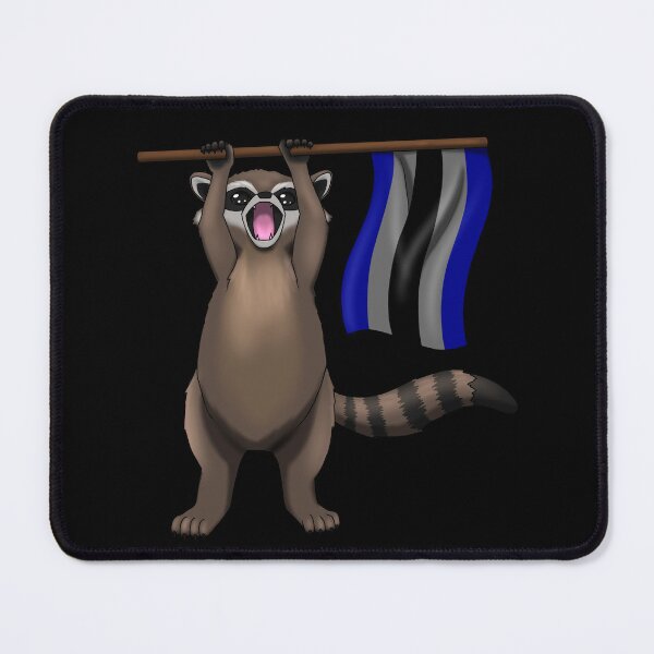 Item preview, Raccoon Pride Thief - Gendervoid designed and sold by StaticKlingShop.