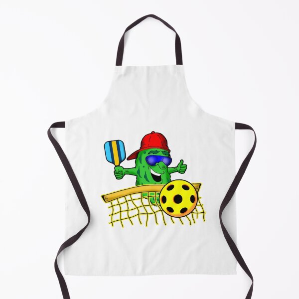 Item preview, Pickleball Player Cartoon Graphic Logo Design. designed and sold by Uncle Steve The Cartoonguy's Pickleball Madness..