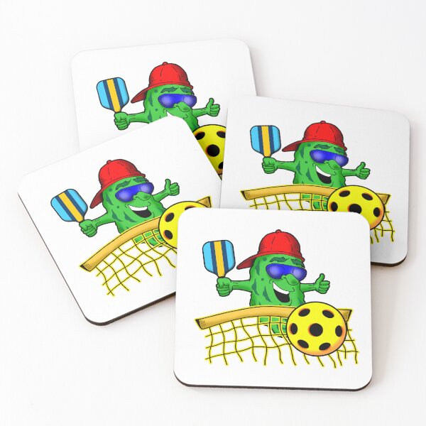Item preview, Pickleball Player Cartoon Graphic Logo Design. designed and sold by Uncle Steve The Cartoonguy's Pickleball Madness..