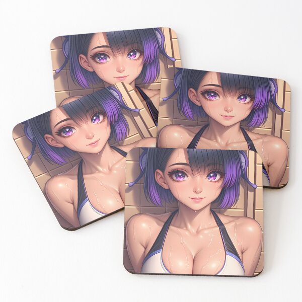 Item preview, Shinobu Kocho Demon Slayer Anime Sports Bra Wet Tiles Soft Expression designed and sold by bolleykoldl.
