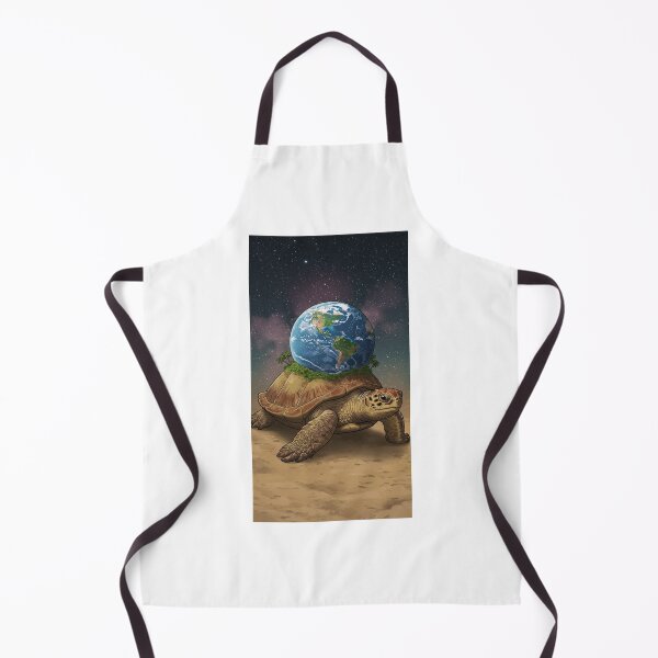 Item preview, Cosmic Turtle Carrying Earth Fantasy Illustration designed and sold by Greemo03.