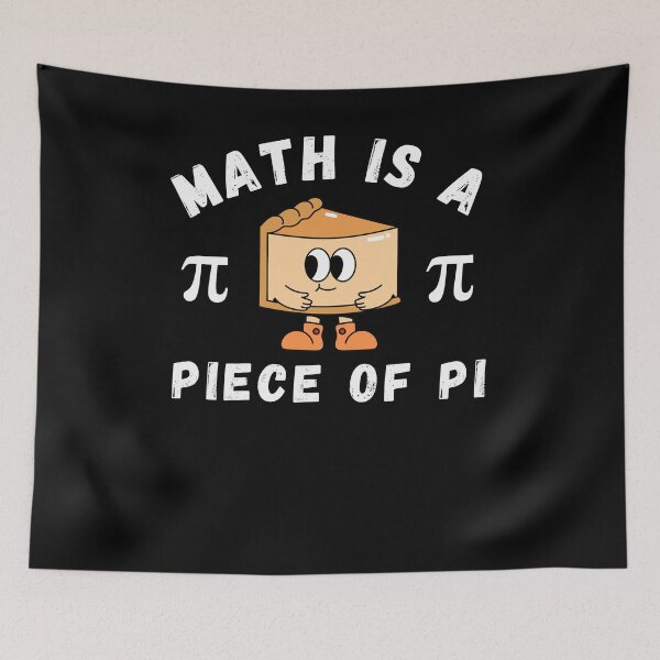 Item preview, Math is a piece of Pi funny Pi day humor math student pie designed and sold by snowry.