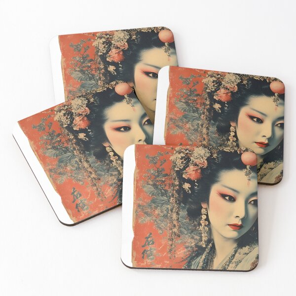 Item preview, chinese opera of horror vintage poster designed and sold by aliraweb.
