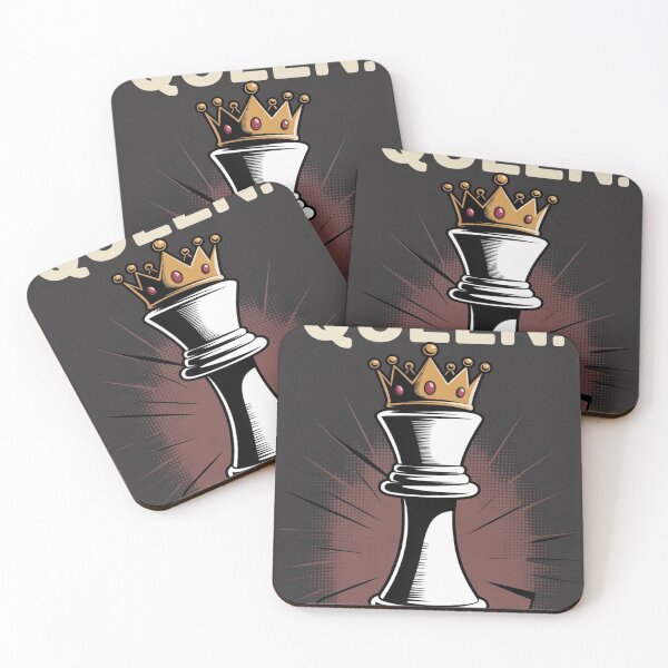 Item preview, Feminist Chess Queen – Bold Graphic  designed and sold by Eva Kiseleva.