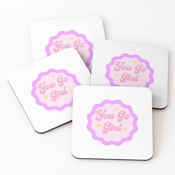 Item preview, motivation you go girl pink designed and sold by FunkyAfroChic.