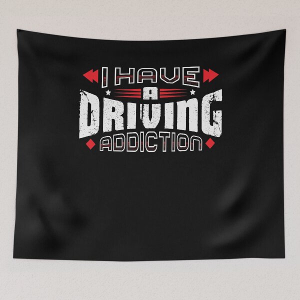 Item preview, I Have A DRIVING Addiction Vintage Distressed designed and sold by SassyYetClassy.