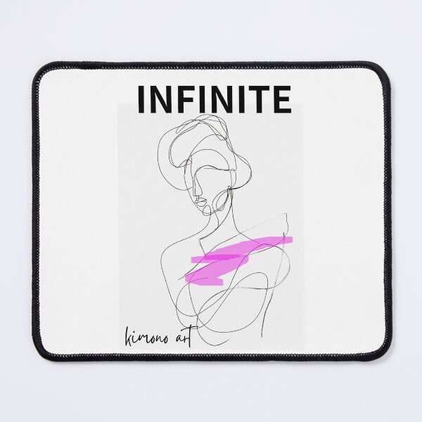 Item preview, INFINITE – Minimal Line Art Kimono Woman Classic T-shirt designed and sold by Jeminnie.