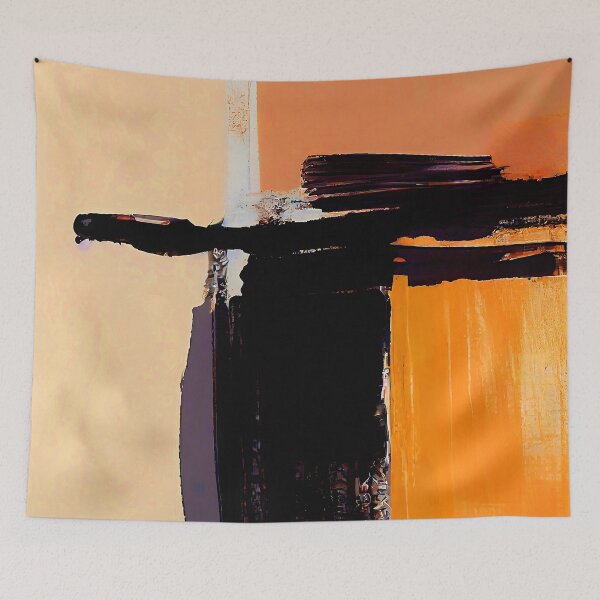 Item preview, Orange-Mango And Papaya-Yellow Hues Modern Abstract designed and sold by DEC02.