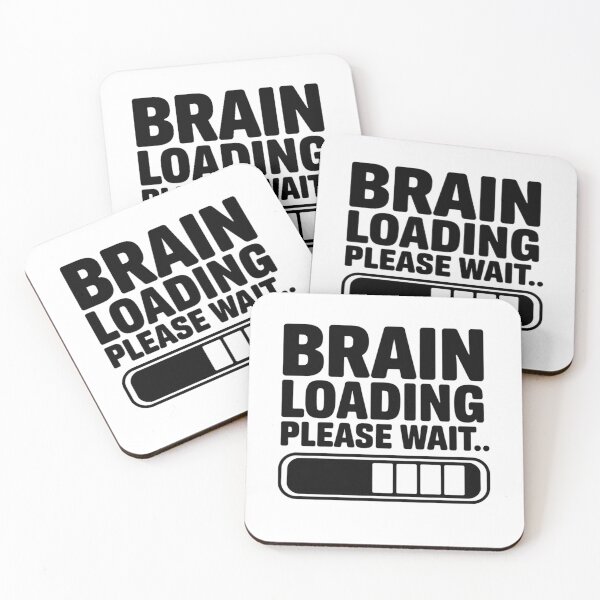Item preview, Brain Loading Please Wait – Funny Lazy Mode Design designed and sold by Taans-Creation.