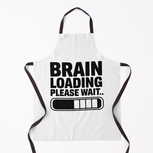 Item preview, Brain Loading Please Wait – Funny Lazy Mode Design designed and sold by Taans-Creation.