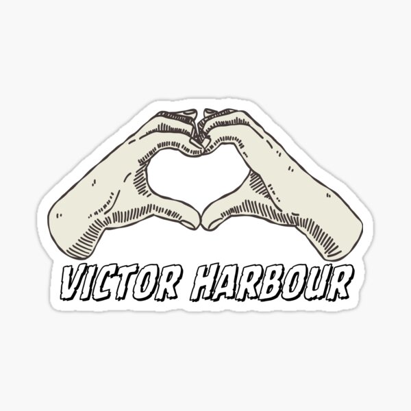 Aperçu de l'œuvre Victor Harbor – Scène côtière vintage inspirée de l'Australie du Sud créée et vendue par BYTRINOOO.
