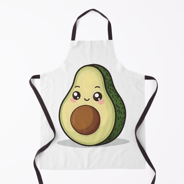 Item preview, Cute Kawaii Avocado designed and sold by DesignStudio135.