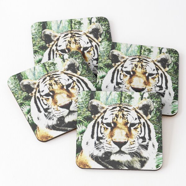 Item preview, Tiger Pixelized designed and sold by iggystardust.