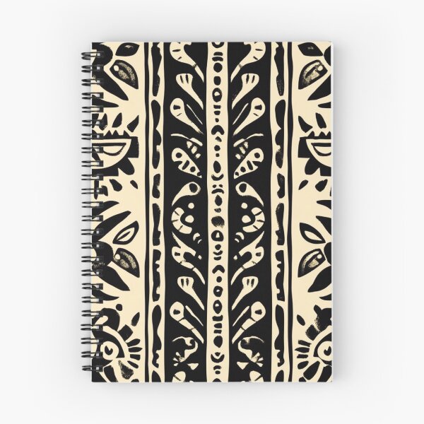 Item preview, Polynesian Tribal Pattern – Bold Black Geometric Design designed and sold by Myra365Art.