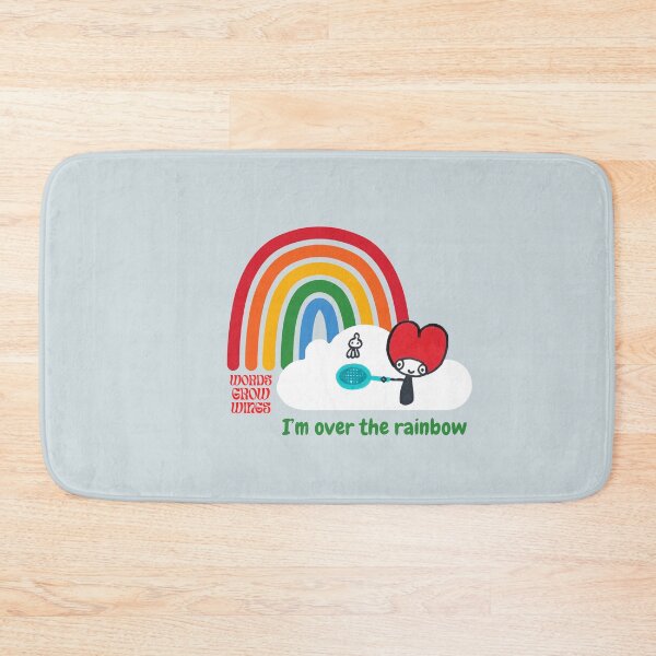 Item preview, Badminton (I'm over the rainbow) designed and sold by Words Grow Wings.