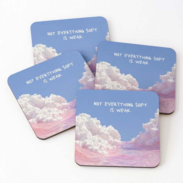 Item preview, Pink Ocean♥ Not Everything Soft is Weak. designed and sold by mallardpark.