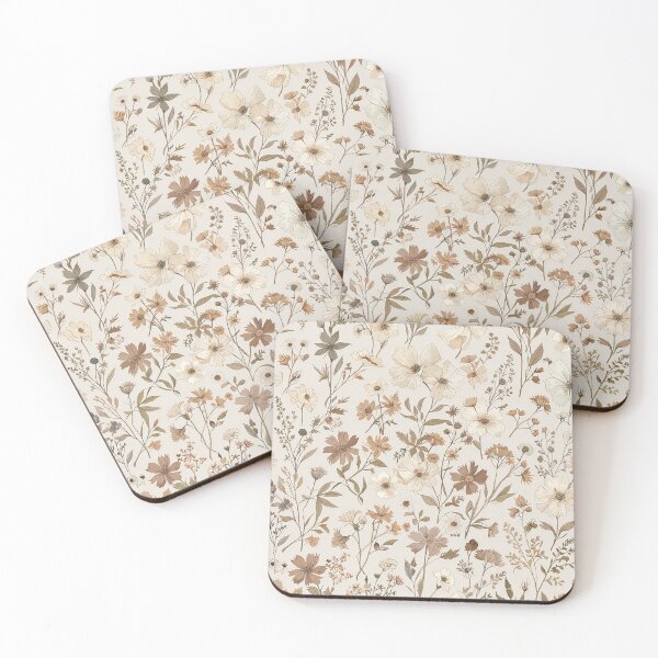Item preview, Elegant Flowers in Muted Pastel Tones designed and sold by CoolPixels.